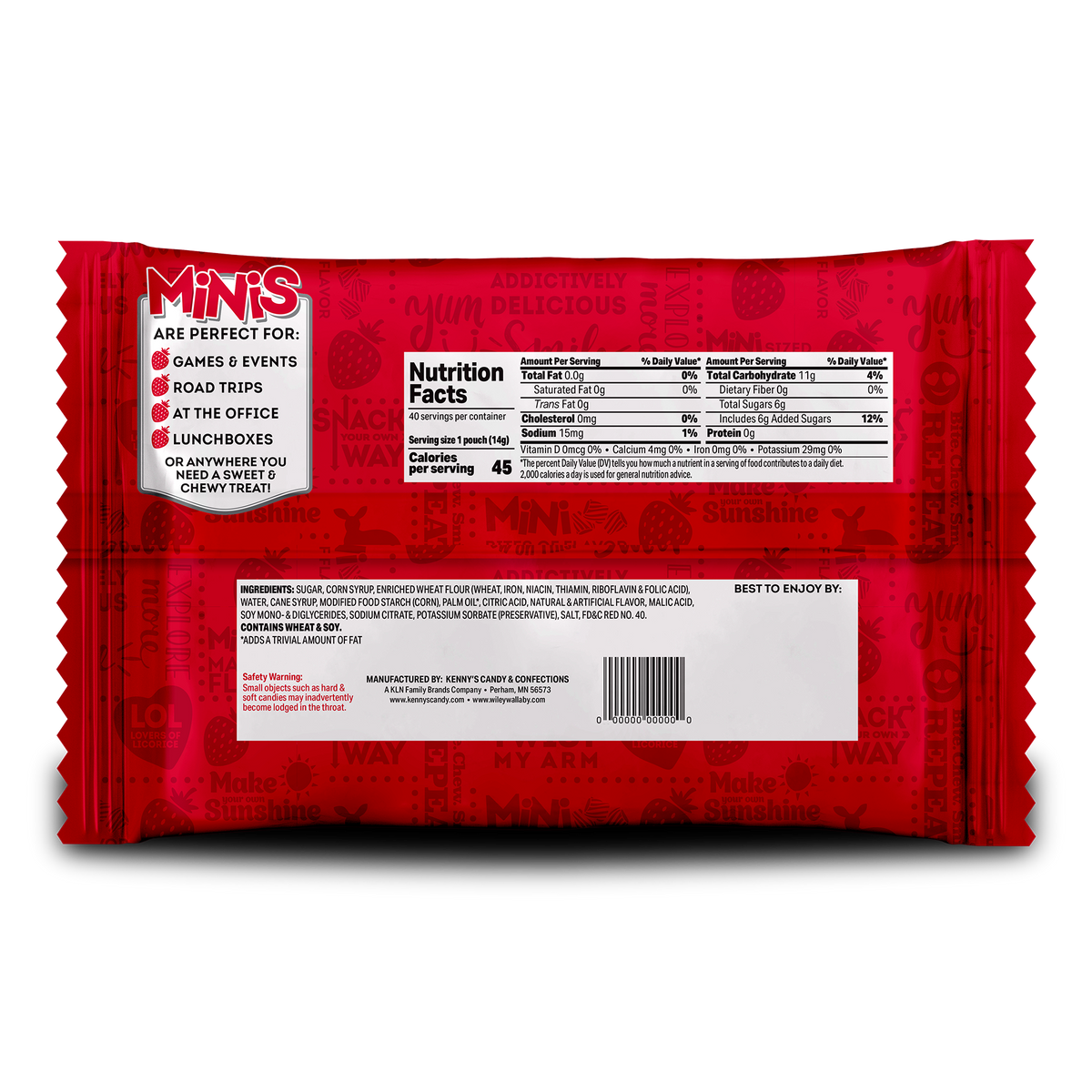 Wiley Wallaby Minis Classic Red – Bag-in-a-Bag – Shop Wiley Wallaby