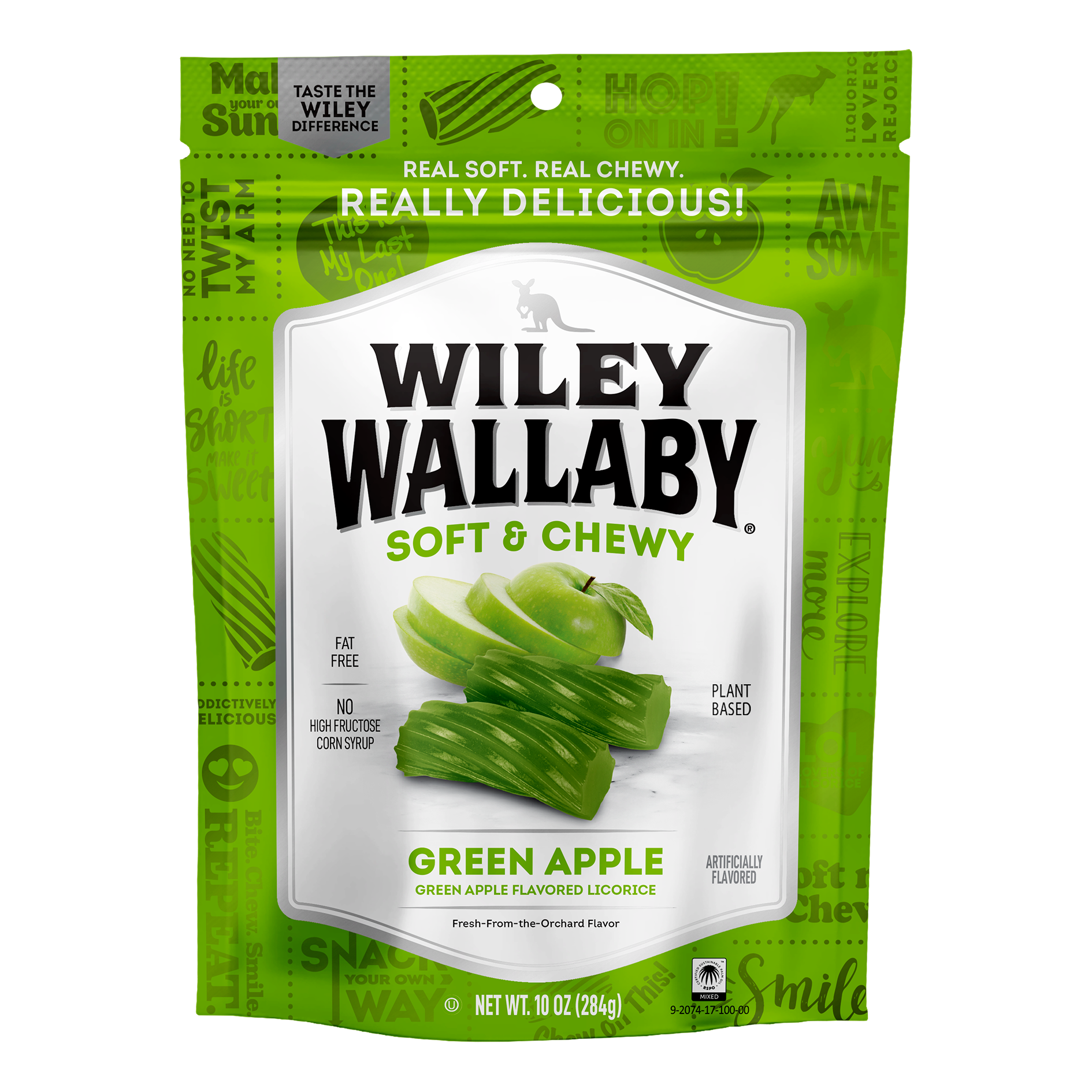 Wiley Wallaby Green Apple Licorice | Shop Wiley Wallaby