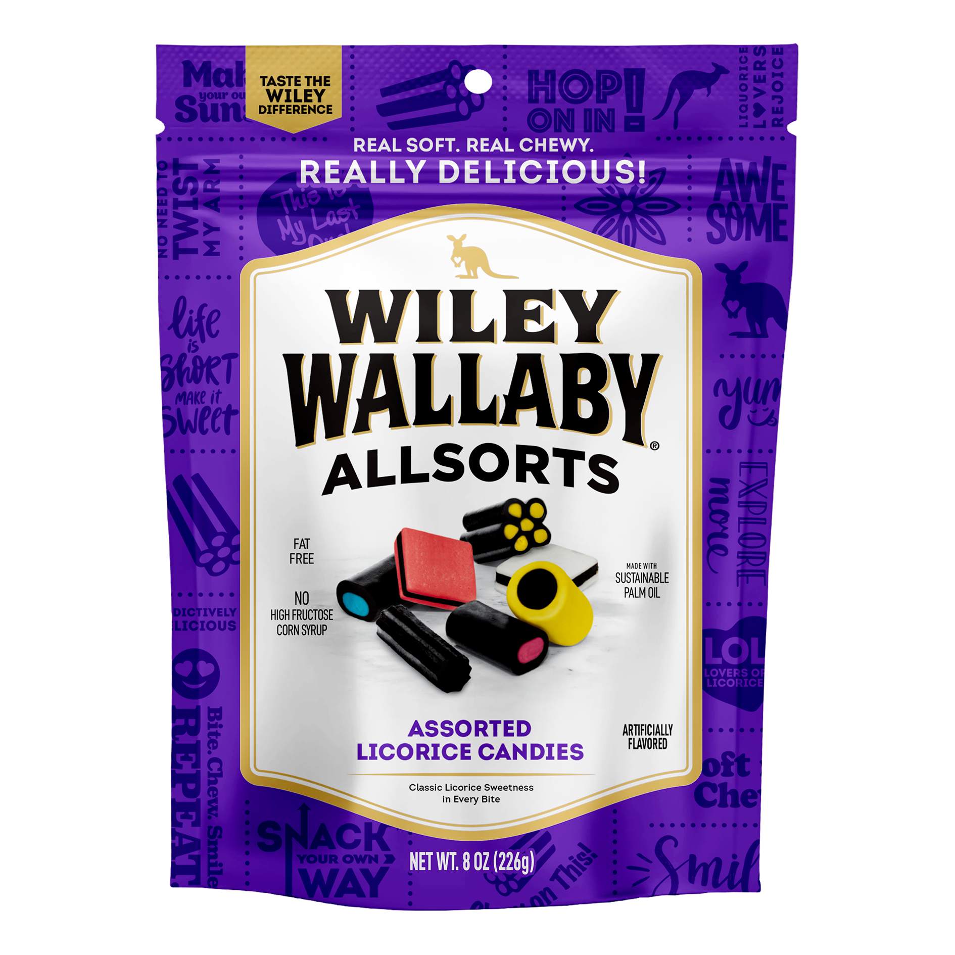 Wiley Wallaby Allsorts - bag front