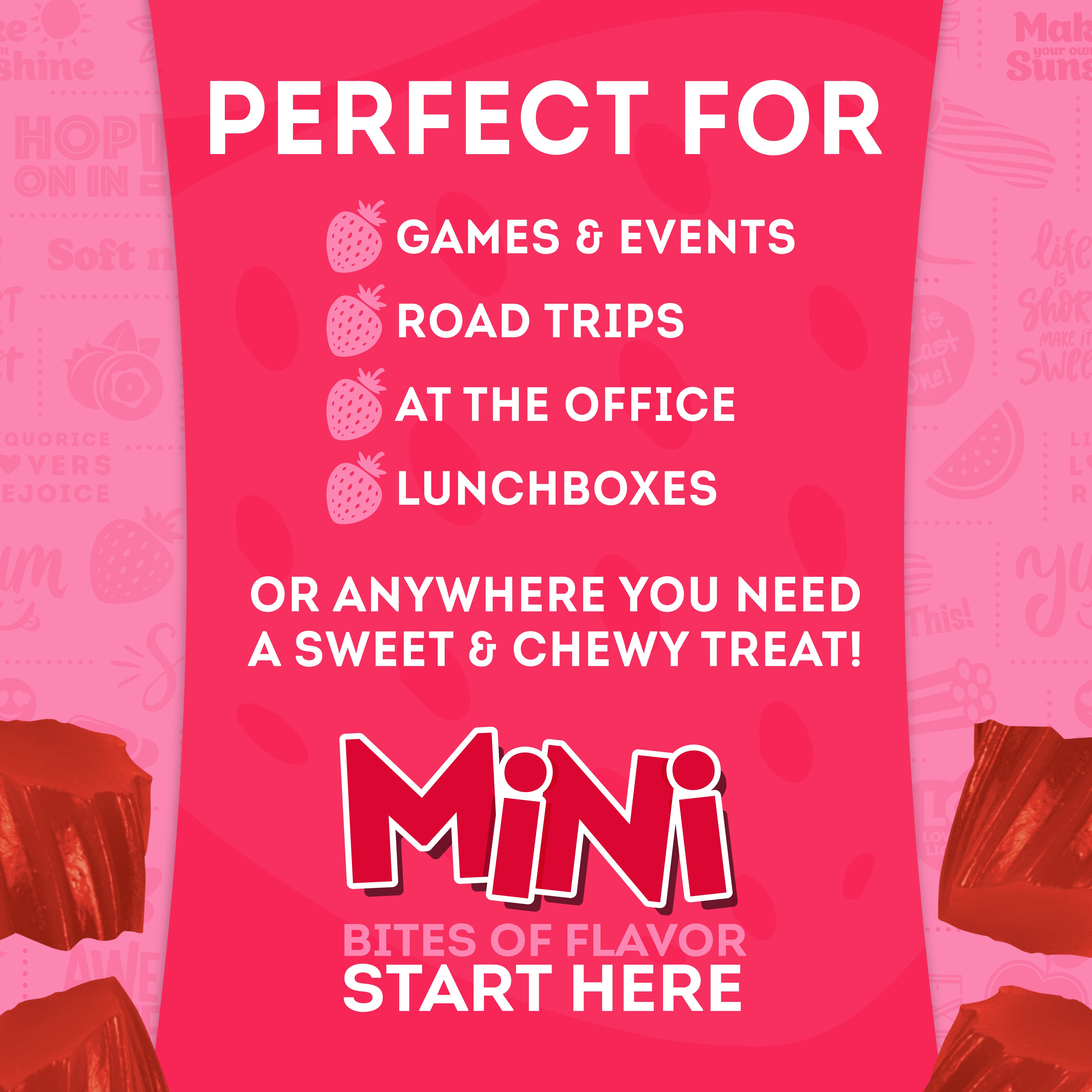 Perfect For: Games & Events, Road Trips, At the Office, Lunchboxes