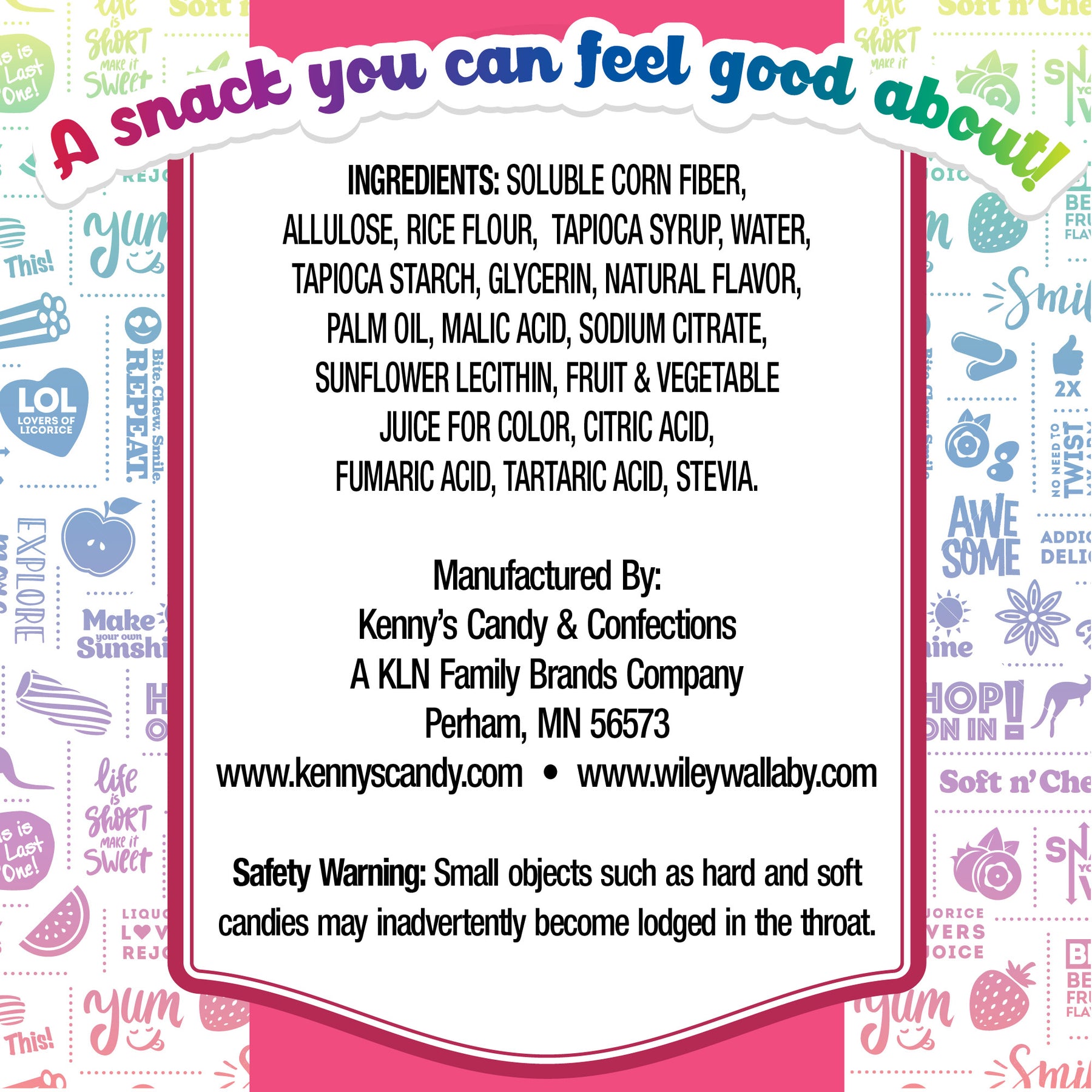 Low Sugar Gluten Free Watermelon Licorice Shop Wiley Wallaby