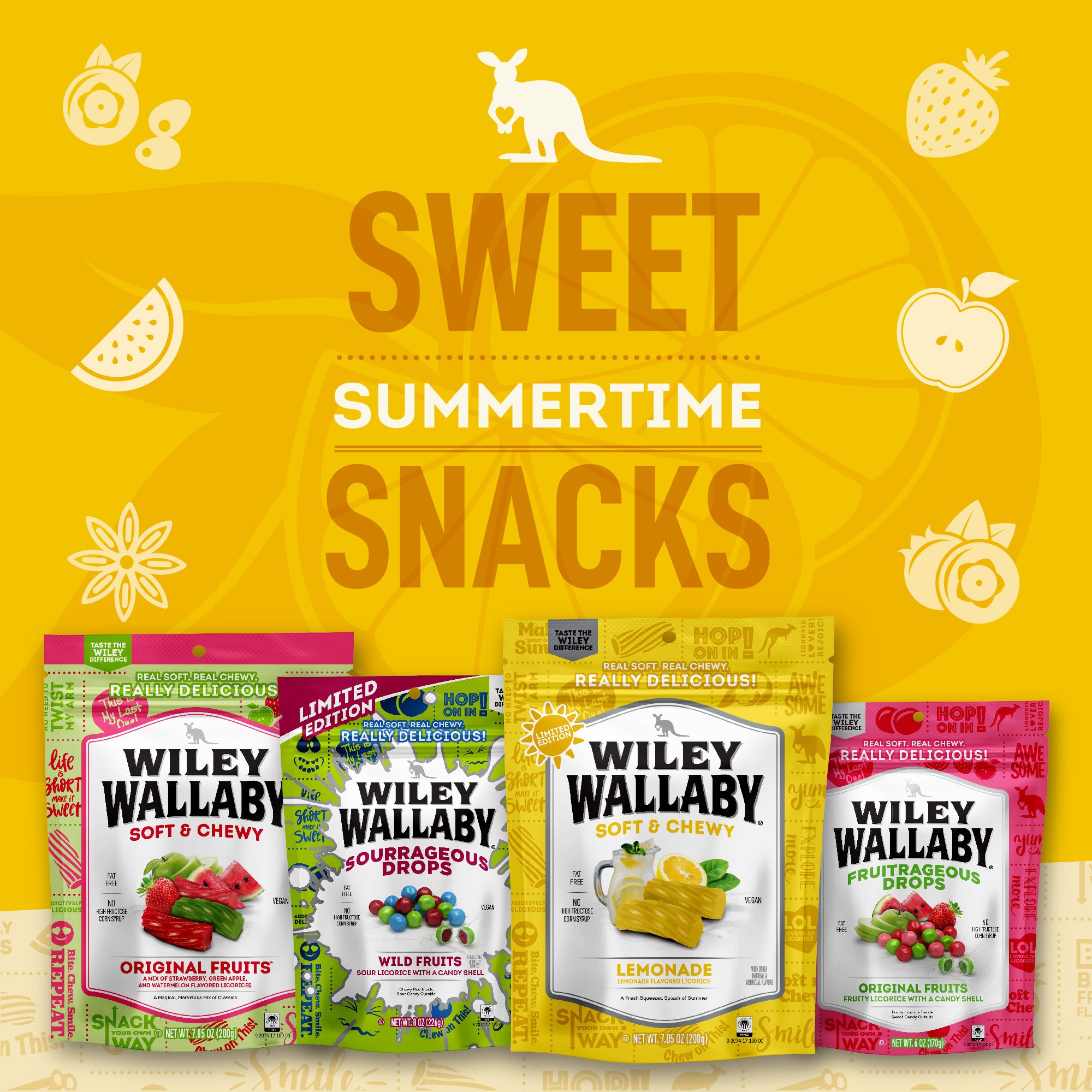 SWEET SUMMERTIME SNACKS