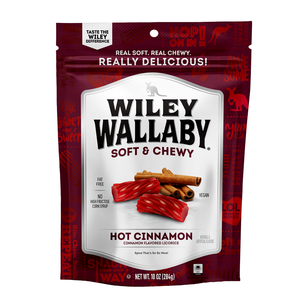 Wiley Wallaby Hot Cinnamon - bag front