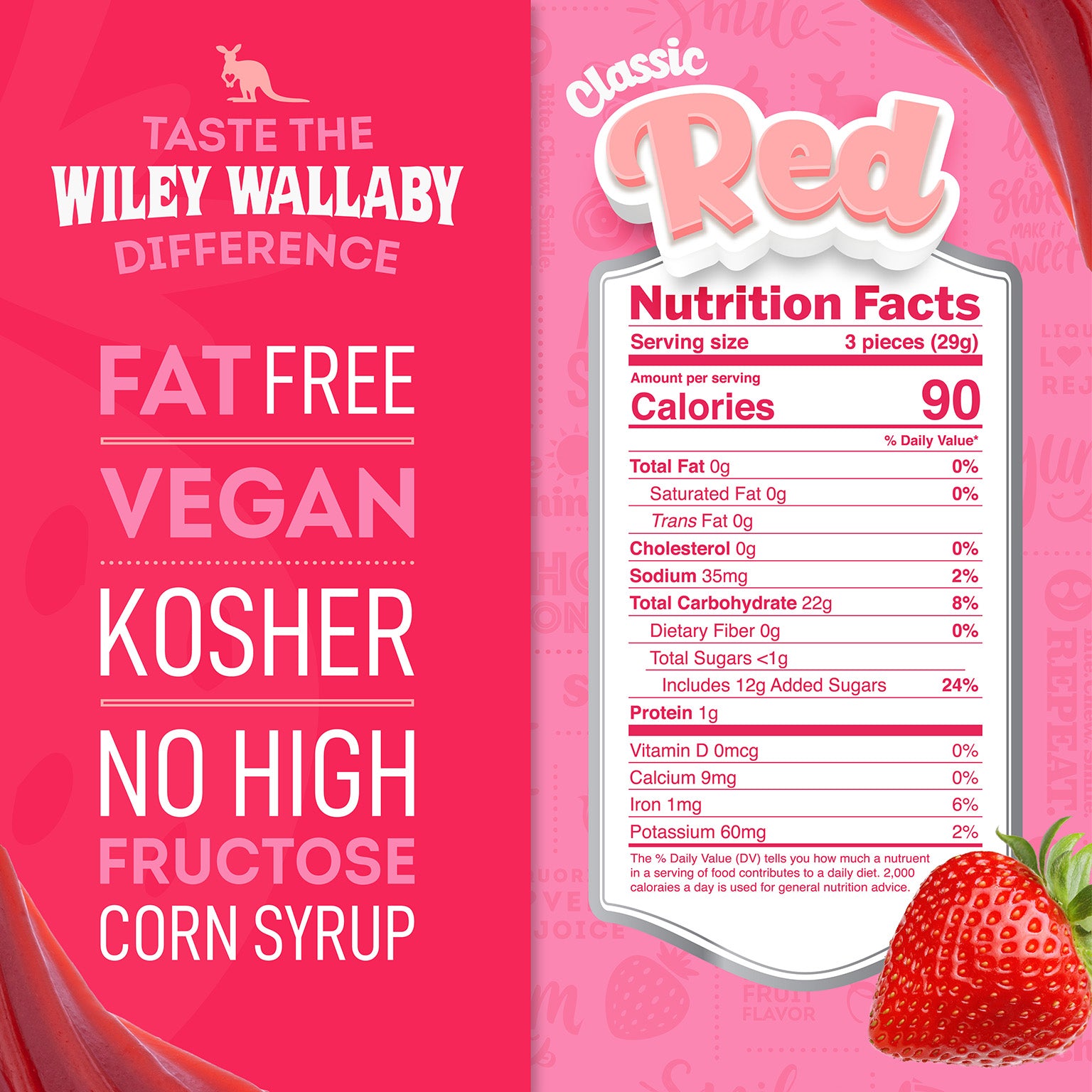 Classic Red Licorice Nutrition Facts