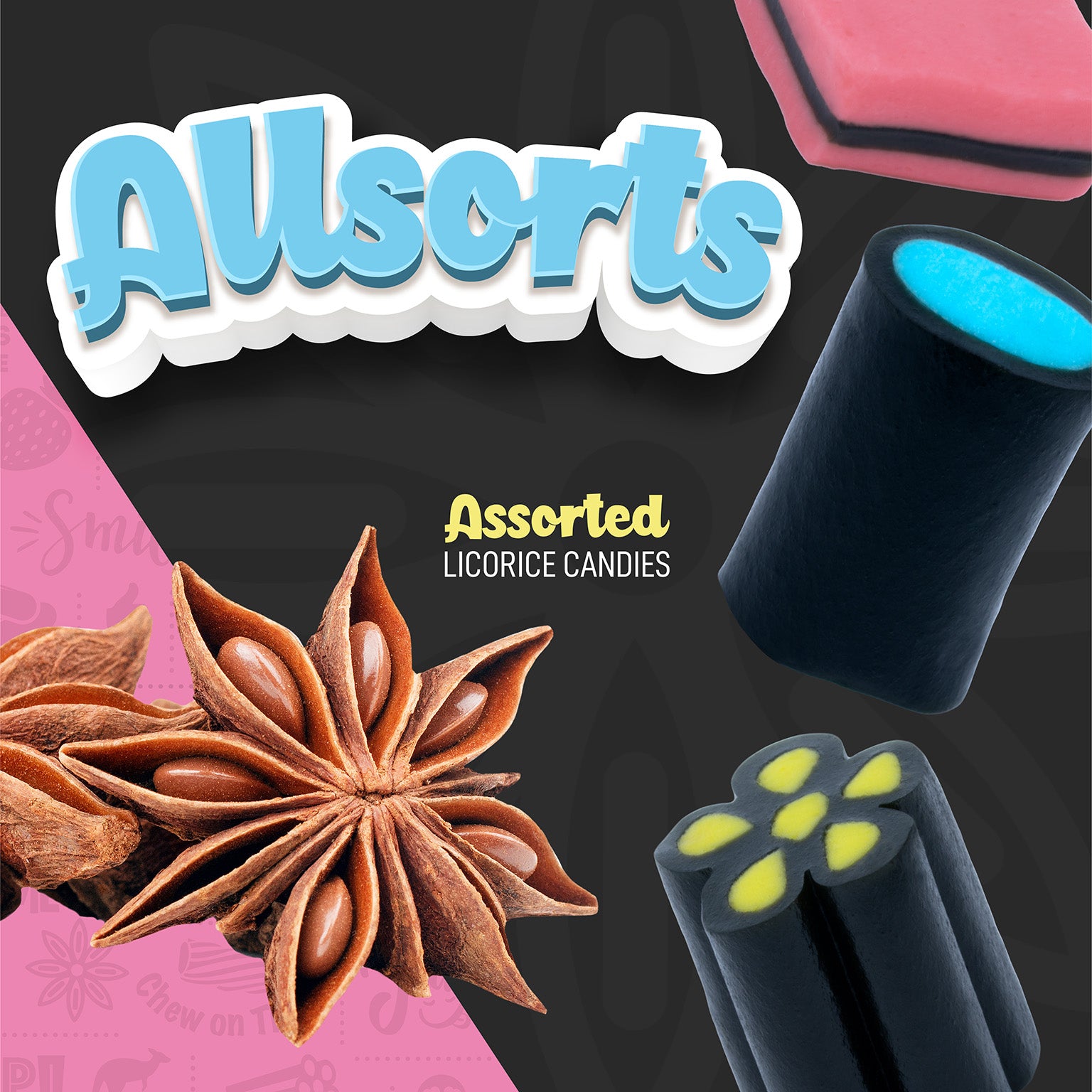 Allsorts Assorted Licorice Candies
