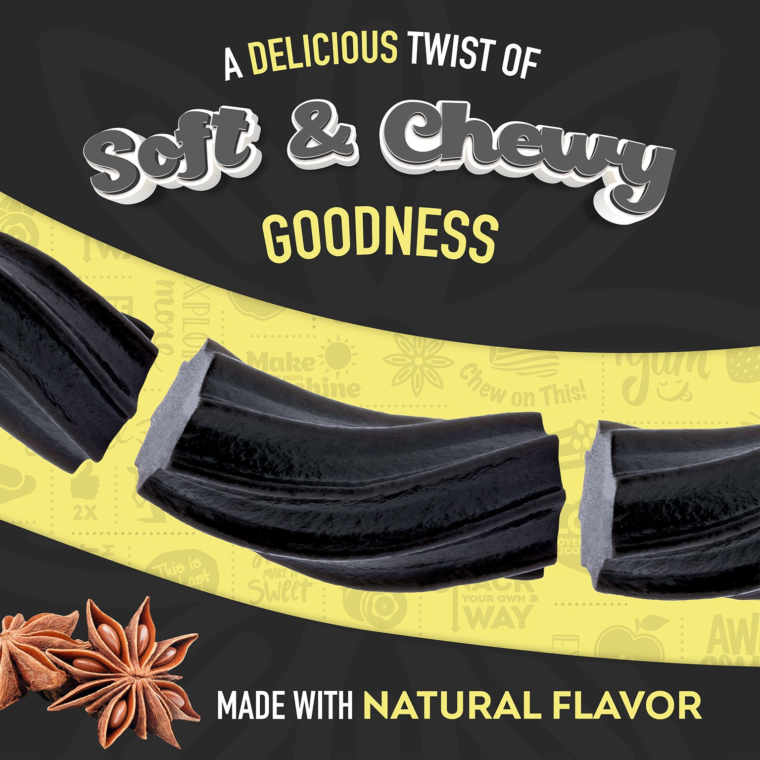 A Delicious Twist of Soft & Chewy Goodness